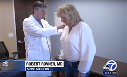 spine surgeon bay area recovery stenosis spinal rovner kgo kim offered provides treatment patient fast md robert